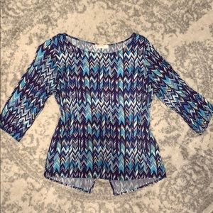 Stitch fix Renee C zigzag blouse